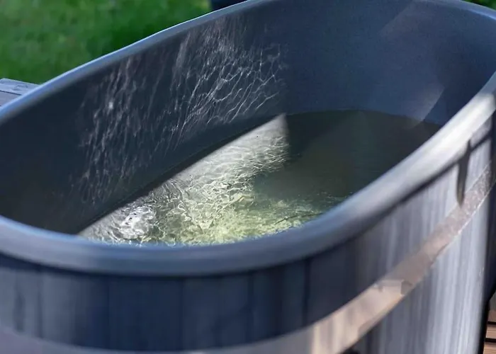 86, Bed & Outdoor Wellness - Sauna, Hottub, Icebath & Outdoor Shower Included! Chalé Oisterwijk